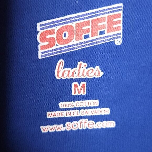 University Of Kansas Jayhawks Blue Long Sleeve Top Soffe Medium - Picture 4 of 5